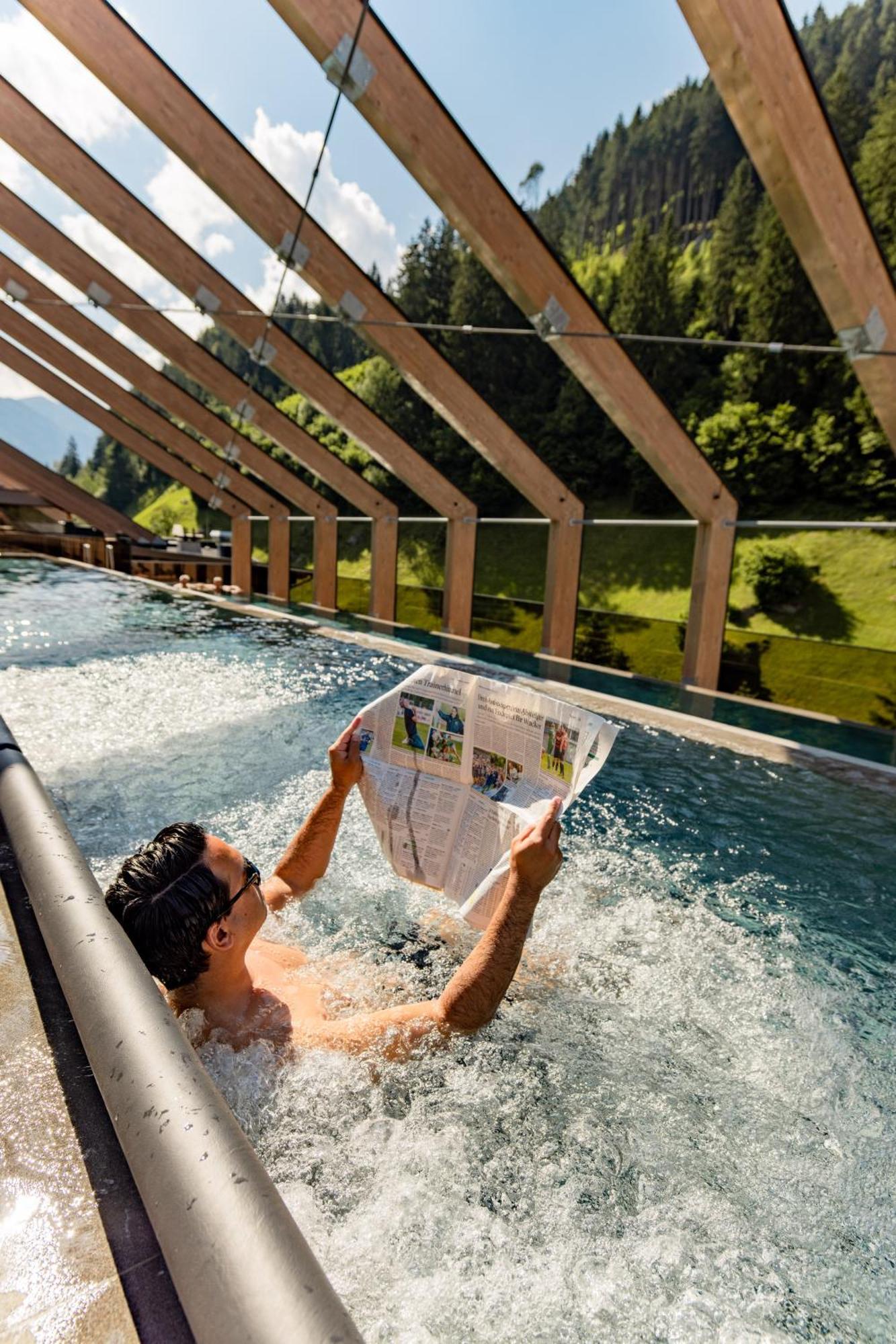 Zillergrundrock Luxury Mountain Resort Mayrhofen Dış mekan fotoğraf